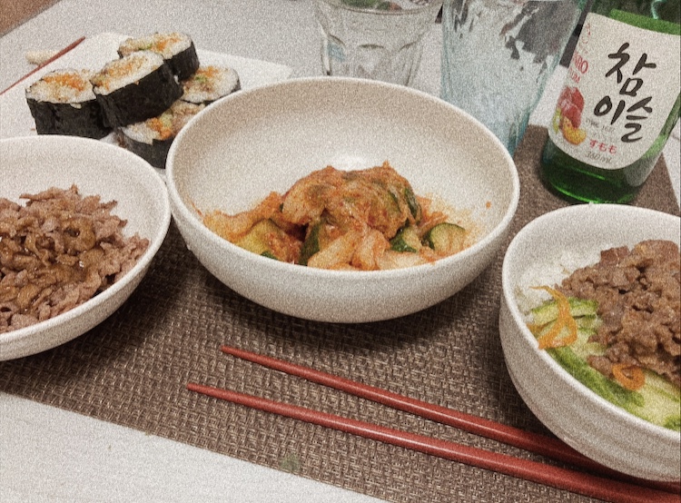 韓国料理パーティ